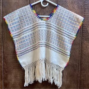 NEW Handwoven Crop Top from Mexico Sz M